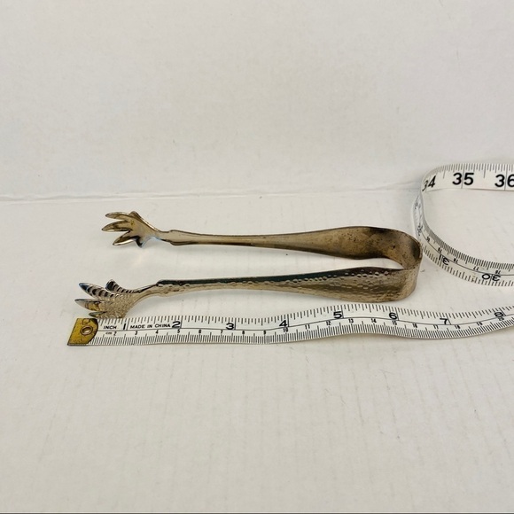 Claw foot tongs sugar cube coffee vintage - Picture 9 of 9